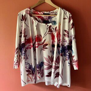 Summery tee and sweater set